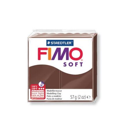 Staedtler Πηλός Fimo Soft Chocolate 8020-75 57gr