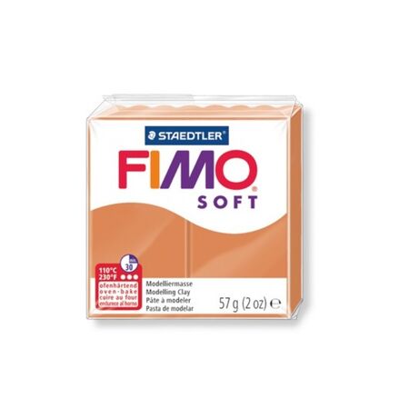 Staedtler Πηλός Fimo Soft Cognac 8020-76 57gr