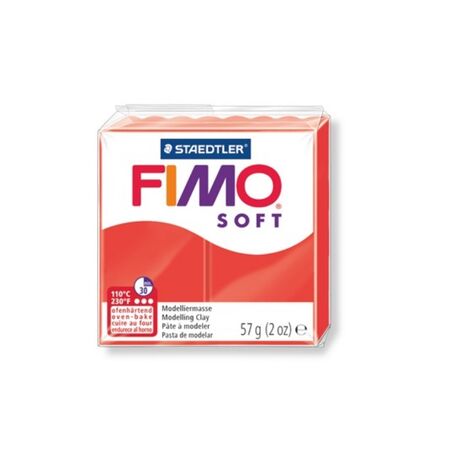 Staedtler Πηλός Fimo Soft Indian Red 8020-24 57gr