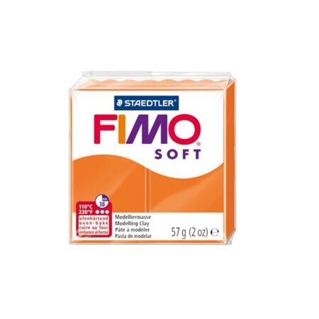 Staedtler Πηλός Fimo Soft Tangerine Orange 8020-42 57gr
