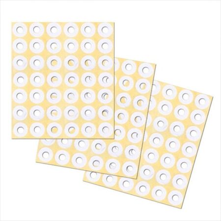 Sticki Ενισχύσεις Ροδέλες Rings Αυτοκόλλητες Λευκές