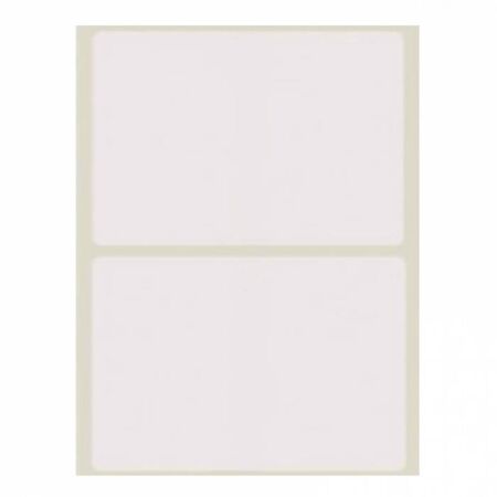 Sticki Ετικέτες Αυτοκόλλητες 40Φ. Λευκές 98x72mm (2 Στο Φύλλο)