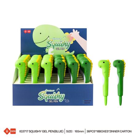 ΣΤΥΛΟ GEL PEN BLUE INK 0.5MM DINOSAUR MANAL