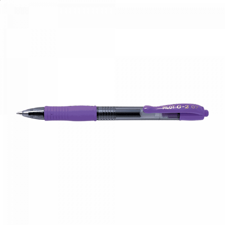Στυλό Μπίλιας 0.7mm PILOT G-2 Μοβ, σε Κουτί 12τμχ