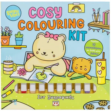 Sunny Vibes - Cosy Colouring Book