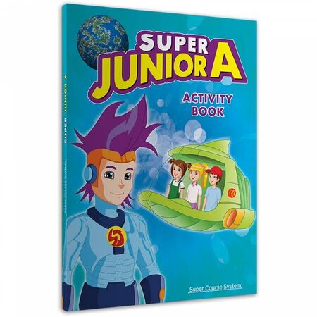 Super Junior A Activity Book (+Stickers) 9789963710621