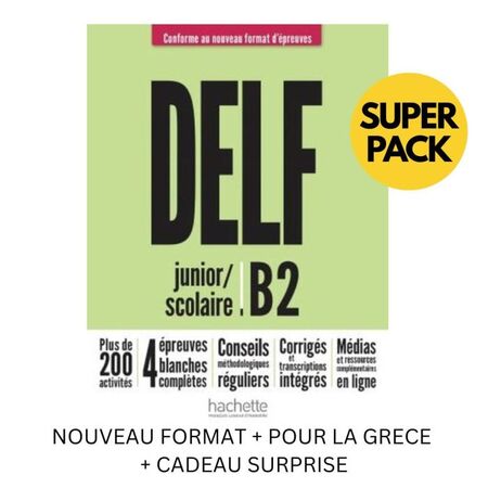 Super Pack Delf Scolaire Et Junior B2 9782025250028