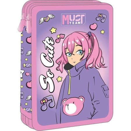 ΣΧΟΛΙΚΗ ΚΑΣΕΤΙΝΑ ΔΙΠΛΗ ΓΕΜΑΤΗ MUST TEAM SO CUTE