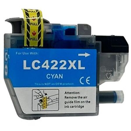 Συμβατό Μελάνι Brother LC422XL Cyan