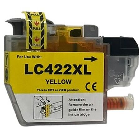 Συμβατό Μελάνι Brother LC422XL Yellow