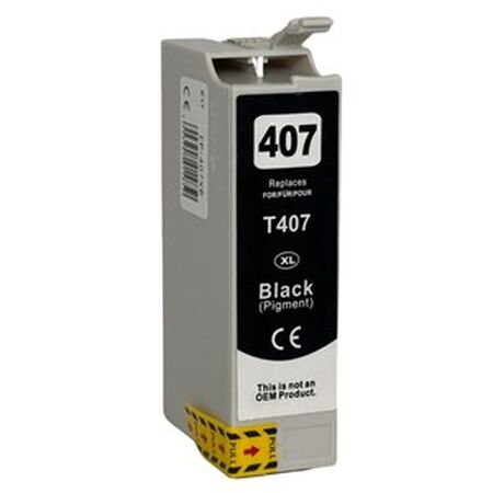 Συμβατό Μελάνι Epson 407XL Black C13T07U140