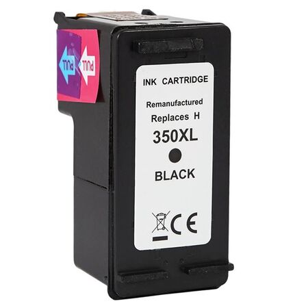 Συμβατό Μελάνι HP 350XL Black