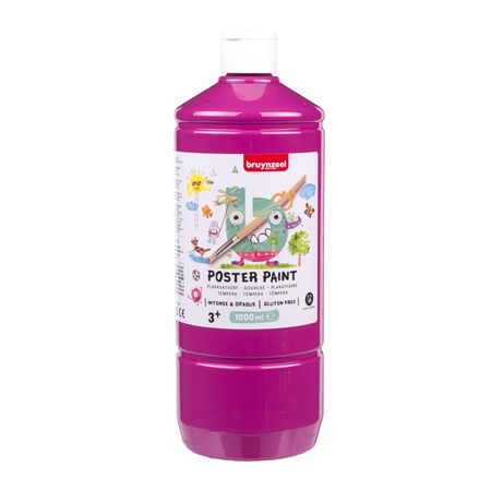 ΤΕΜΠΕΡΑ POSTER PAINT 362 1000ML DEEP ROSE BZL