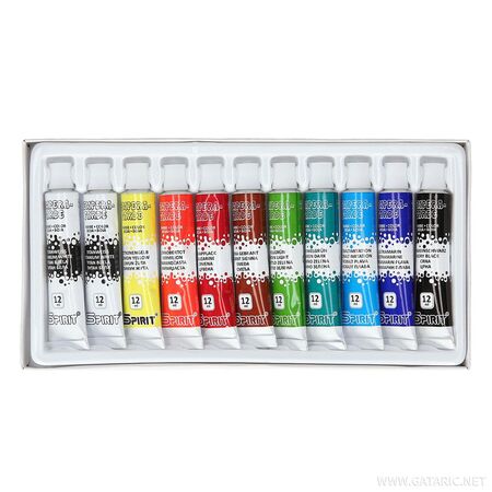 ΤΕΜΠΕΡΕΣ SPIRIT ΣΕΤ 12ML 10+1ΔΩΡΟ