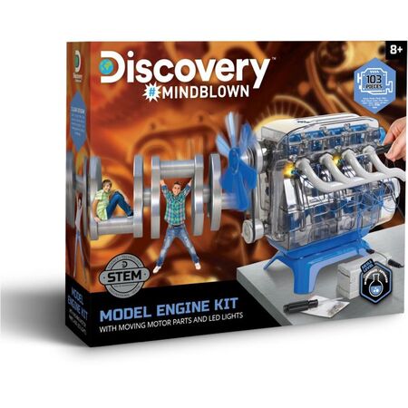 ThreeSixty Diy Kit Engine With Motor & Lights 103Τμχ
