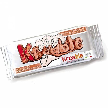 Toy Color Πηλός Καφέ Krea 500gr