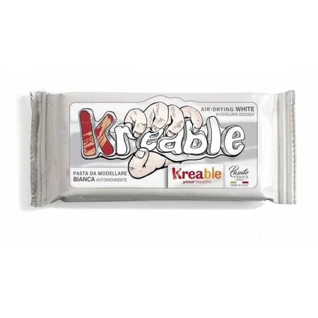 Toy Color Πηλός Λευκός Krea 500gr