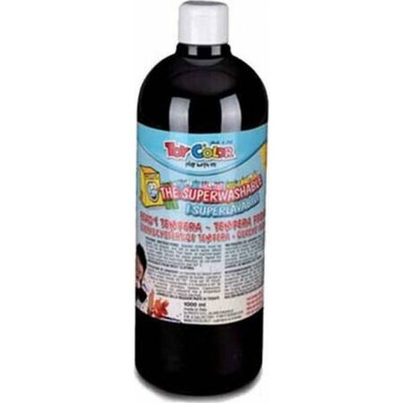 Toy Color Τέμπερα Δοχείο Black 1000 ml