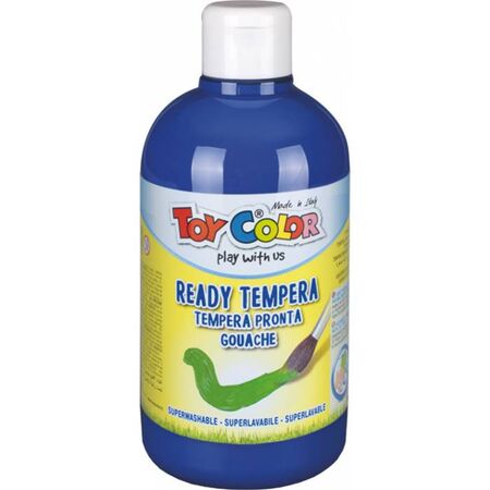 Toy Color Τέμπερα Δοχείο Cobalt Blue 500 ml