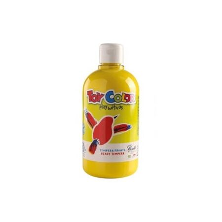 Toy Color Τέμπερα Δοχείο Yellow 500 ml
