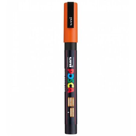 Uni Μαρκαδόρος Ζωγραφικής Posca PC-3M 4 Orange