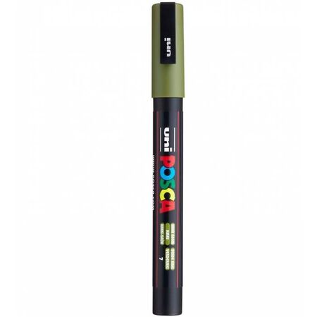 Uni Μαρκαδόρος Ζωγραφικής Posca PC-3M 7 Khaki Green