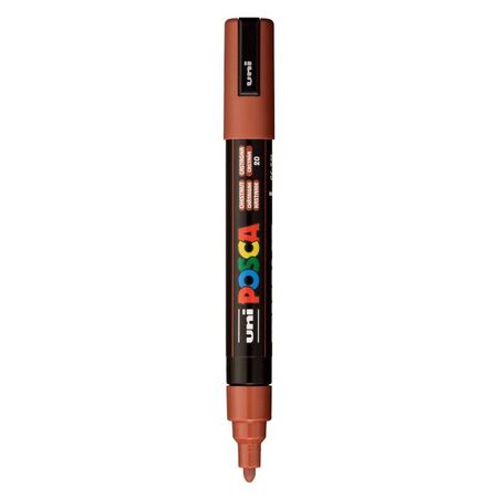 Uni Μαρκαδόρος Ζωγραφικής Posca PC-5M 20 Chestnut
