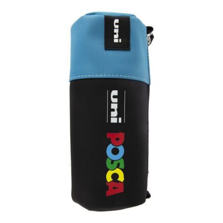 Uni Posca Κασετίνα Βαρελάκι Pen Case Blue 20x8cm