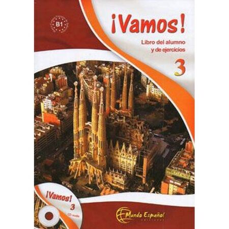 Vamos 3 - Libro Del Alumno & Libro De Ejercicios & CD 9789606632556