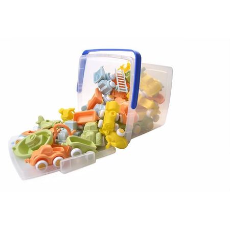 Viking Toys 30 Οχηματάκια Mix 10cm Και 14cm Οικολογική Σειρά Σε Κουβά 41580