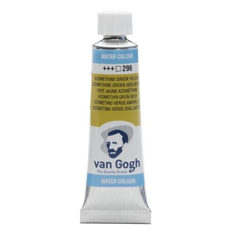 WATERCOLOUR VAN GOGH 10ML 296 AZO 296 GREEN YELLOW
