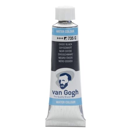 WATERCOLOUR VAN GOGH 10ML 735 OXIDE BLACK