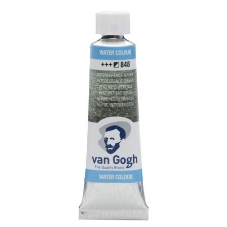 WATERCOLOUR VAN GOGH 10ML 848 INTERFERENCE GREEN