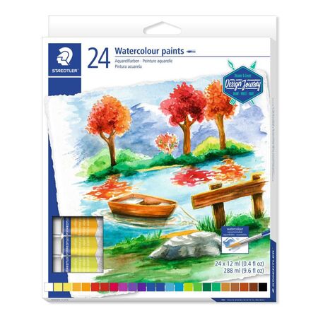 WATERCOLOUR ΧΡΩΜΑΤΑ 8880 24ΤΕΜX12ML STAEDTLER