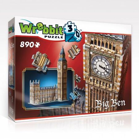 Wrebbit 3D Puzzle Big Ben 890τεμ