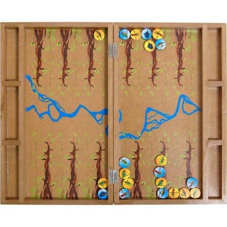 WWF Τάβλι - Τα Πουλιά Του Αμαζονίου 33x40x4cm