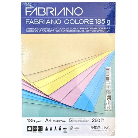 ΧΑΡΤΙ Α4 185gr ΠΑΣΤΕΛ ΧΡΩΜΑΤΑ 250Φύλλα SADIPAL