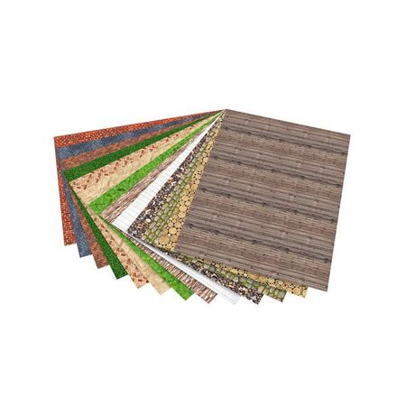 ΧΑΡΤΟΝΙ ΜΕ ΣΧΕΔΙΑ ΔΙΑΦΟΡΑ 50X70, 13ΦΥΛΛΑ FOLIA