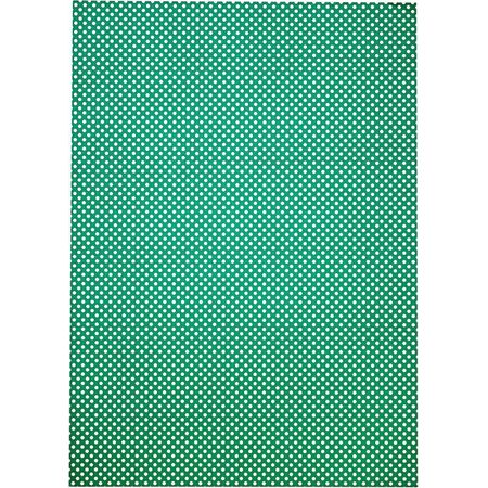 ΧΑΡΤΟΝΙ ΜΕ ΣΧΕΔΙΑ ΠΟΥΑ ΛΕΥΚΟ-ΠΡΑΣΙΝΟ ΔΙΑΦΟΡΑ 50X70, 10ΦΥΛΛΑ 300g FOLIA