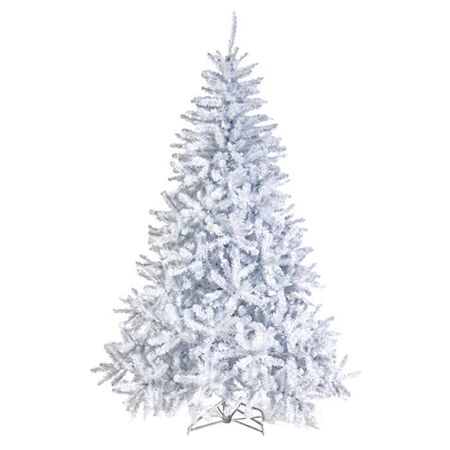 Xmasfest Χριστουγεννιάτικο Δέντρο Λευκό 1131409 Με Μεταλλική Βάση 180cm