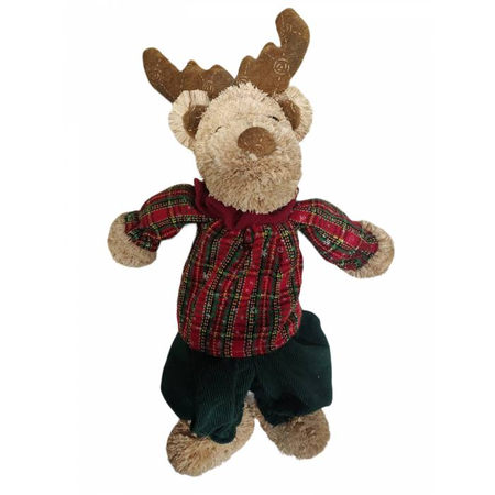 Χριστουγεννιάτικος Αχυρένιος Τάρανδος 44cm