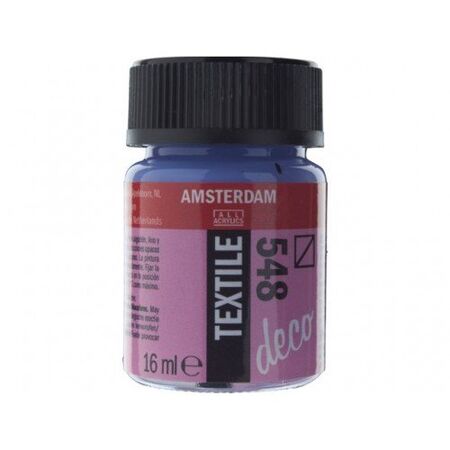 ΧΡΩΜΑ AMSTERDAM TEXTILE 548 BLUE VIOLET 16ML