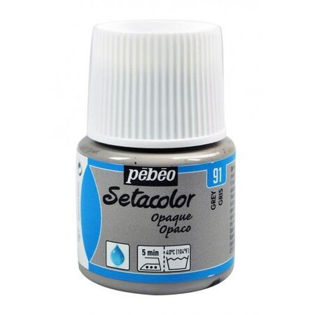 ΧΡΩΜΑ ΥΦΑΣΜΑΤΟΣ GREY SETACOLOR OPAQUE 45 ML