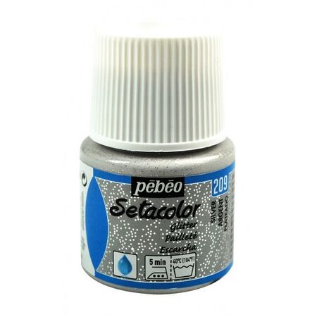 ΧΡΩΜΑ ΥΦΑΣΜΑΤΟΣ SETACOLOR LIGHT GLITTER 45 ML ΑΣΗΜΙ