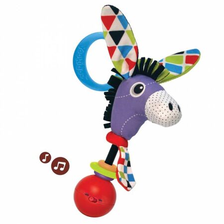 Yookidoo Κουδουνίστρα Γαϊδουράκι Με Δόνηση Και Ήχο