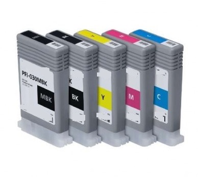 Συμβατό Μελάνι Canon PFI-030 Yellow 55ml