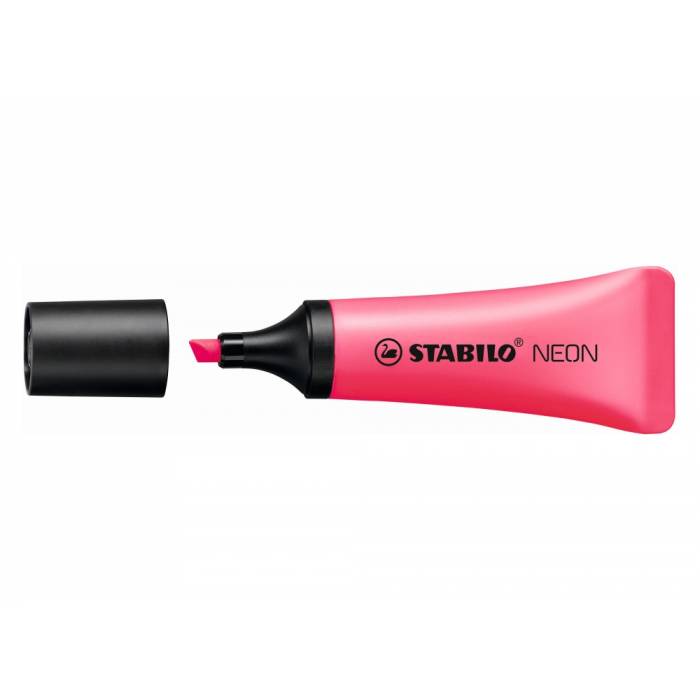Stabilo Neon Μαρκαδόρος Υπογράμμισης 72/56 Ροζ 2.0-5.0mm
