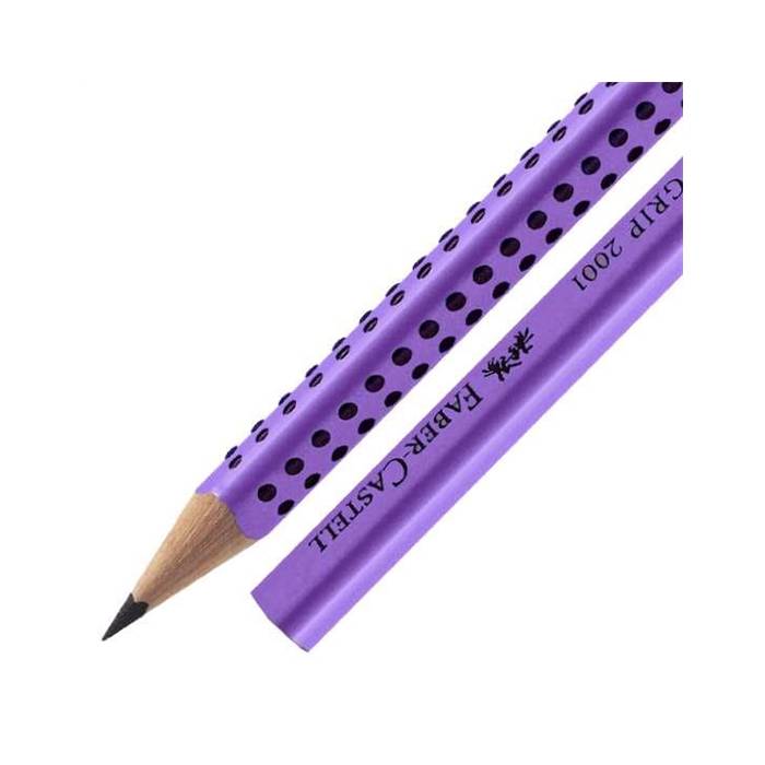 Faber Castell Μολύβι Grip 2001 Λιλά 217037 2=B