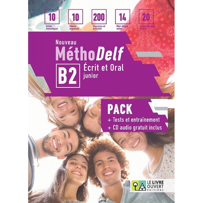 Nouveau MethoDelf B2 Pack Eleve (Livre + Tests) 9786185258511