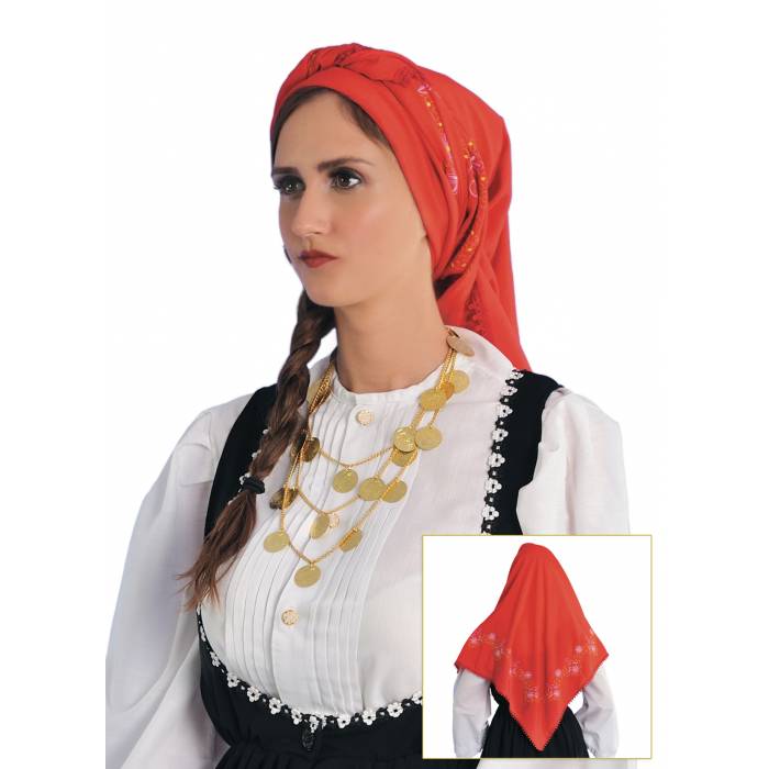 Stamco Μαντήλι Παραδοσιακό Κεντημένο 647520